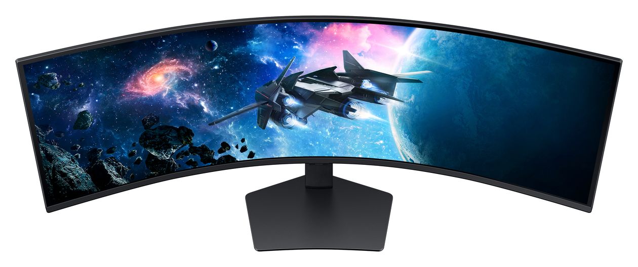 Odyssey G9 LS49CG954EUXEN Quad HD Monitor 124,5 cm (49 Zoll) 32:9 1 ms 450 cd/m²  (Schwarz) 