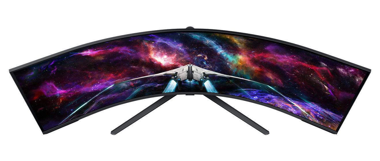 Odyssey Neo G95NC LS57CG954NUXEN 4K Ultra HD Monitor 144,8 cm (57 Zoll) 32:9 1 ms 420 cd/m²  (Weiß) 