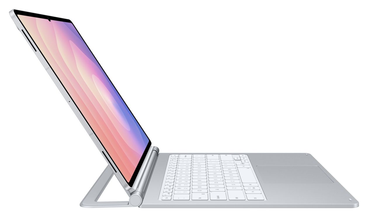 Pro Keyboard für Samsung Galaxy Tab S11 Ultra  (Silber) 