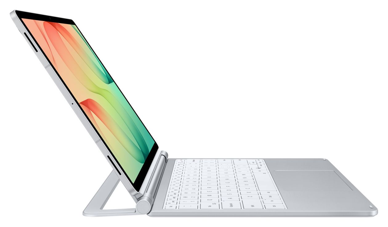 Pro Keyboard für Samsung Galaxy Tab S12+  (Silber) 