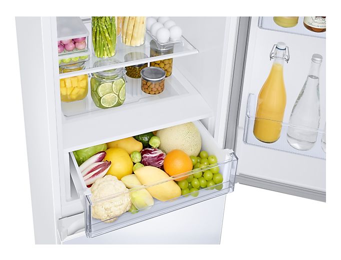 RB34C600CWW 230 l / 114 l Kühl-Gefrierkombi freistehend NoFrost 163 kWh Jahr  (Weiß) 