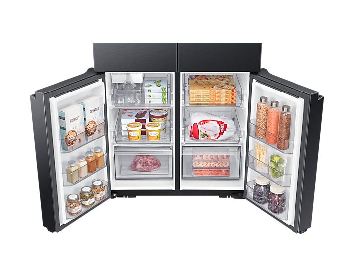 RF59C700EB1 Side-by-Side Kühl-/ Gefrierkombination French Door 390 l / 259 l 362 kWh NoFrost 1746 mm x 912 mm  (Schwarz) 