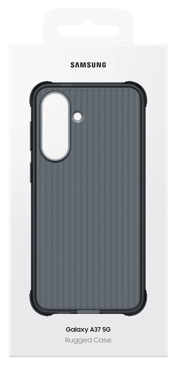 Rugged Case Cover für Samsung Galaxy A37 5G  (Schwarz) 