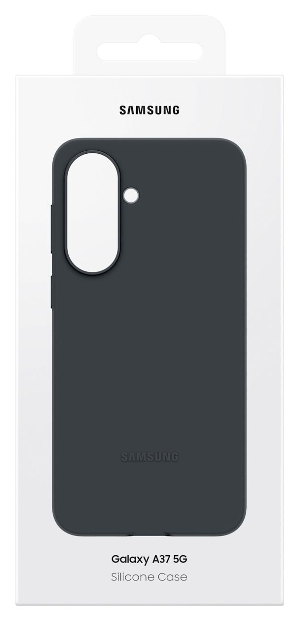 Silicone Case Cover für Samsung Galaxy A37 5G  (Schwarz) 