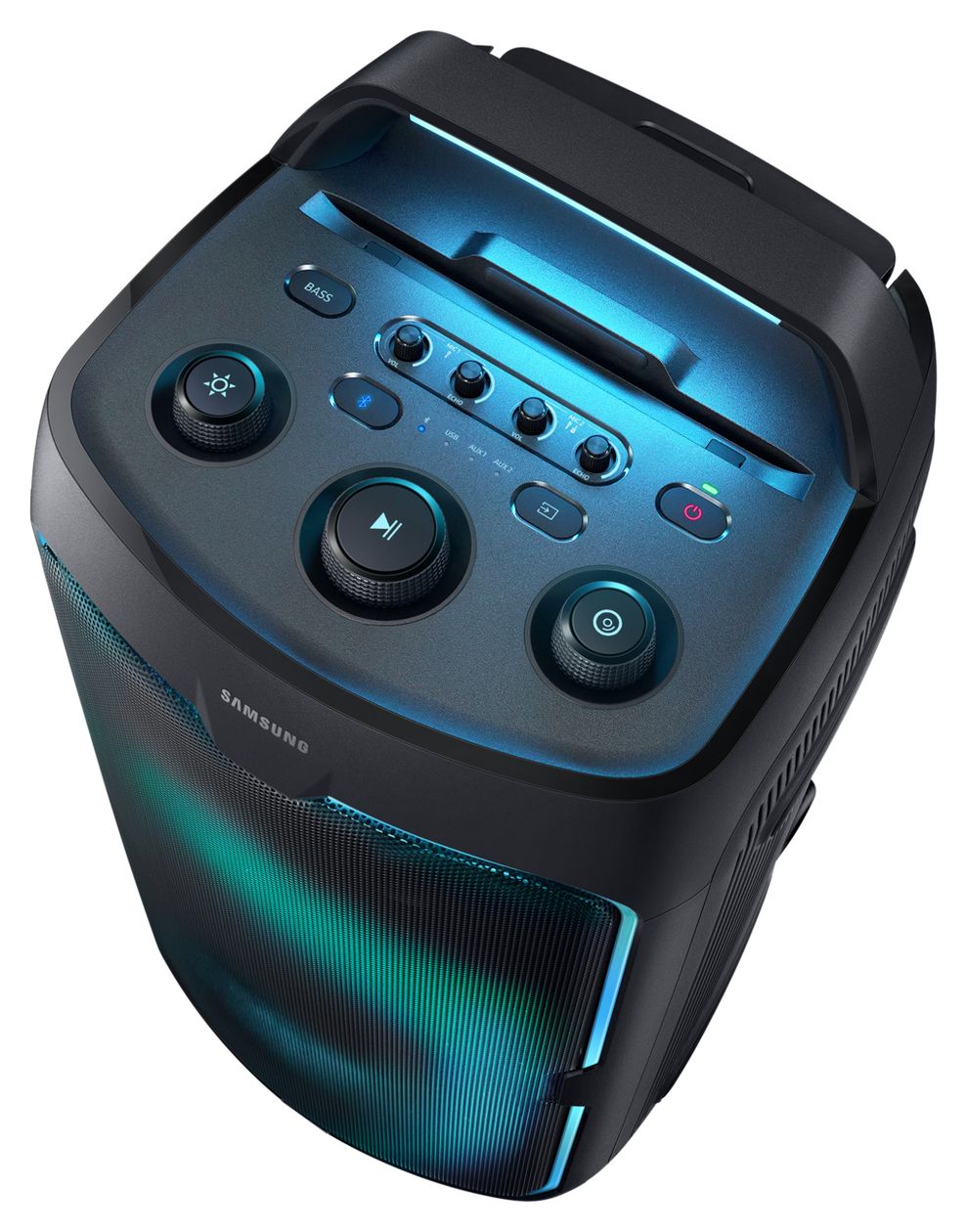 Sound Tower MX-ST50F (2025) 240 W Bluetooth Lautsprecher IPX4 Laufzeit bis 18 h  (Schwarz) 