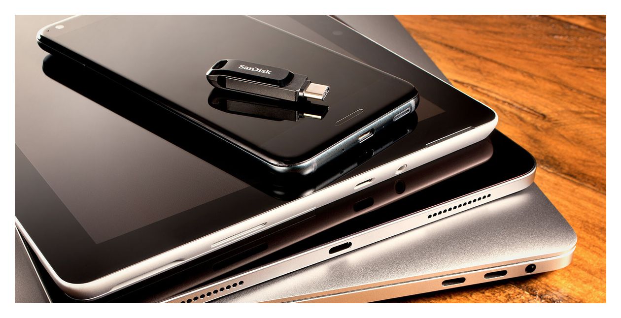 Ultra Dual Drive Go USB Type-A / USB Type-C Stick 512 GB  (Schwarz) 