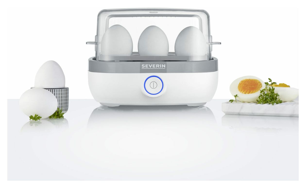 EK3164 Eierkocher für 6 Eier  (Grau, Weiß) 