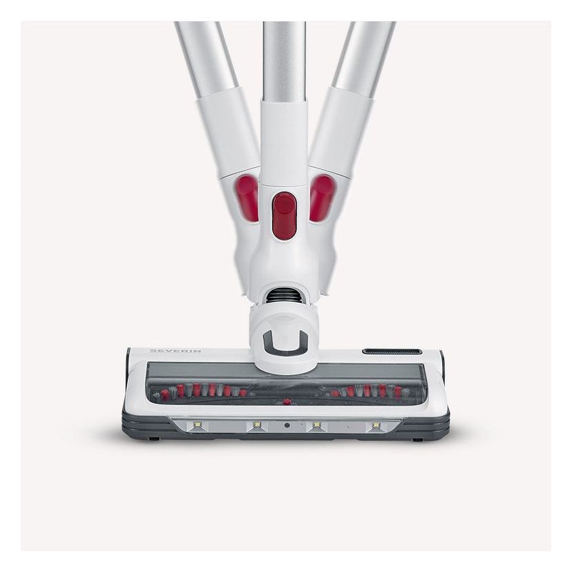 HV7166 Handstaubsauger Beutellos bis 60 min Laufzeit 25,2 V HEPA  (Rot, Weiß) 