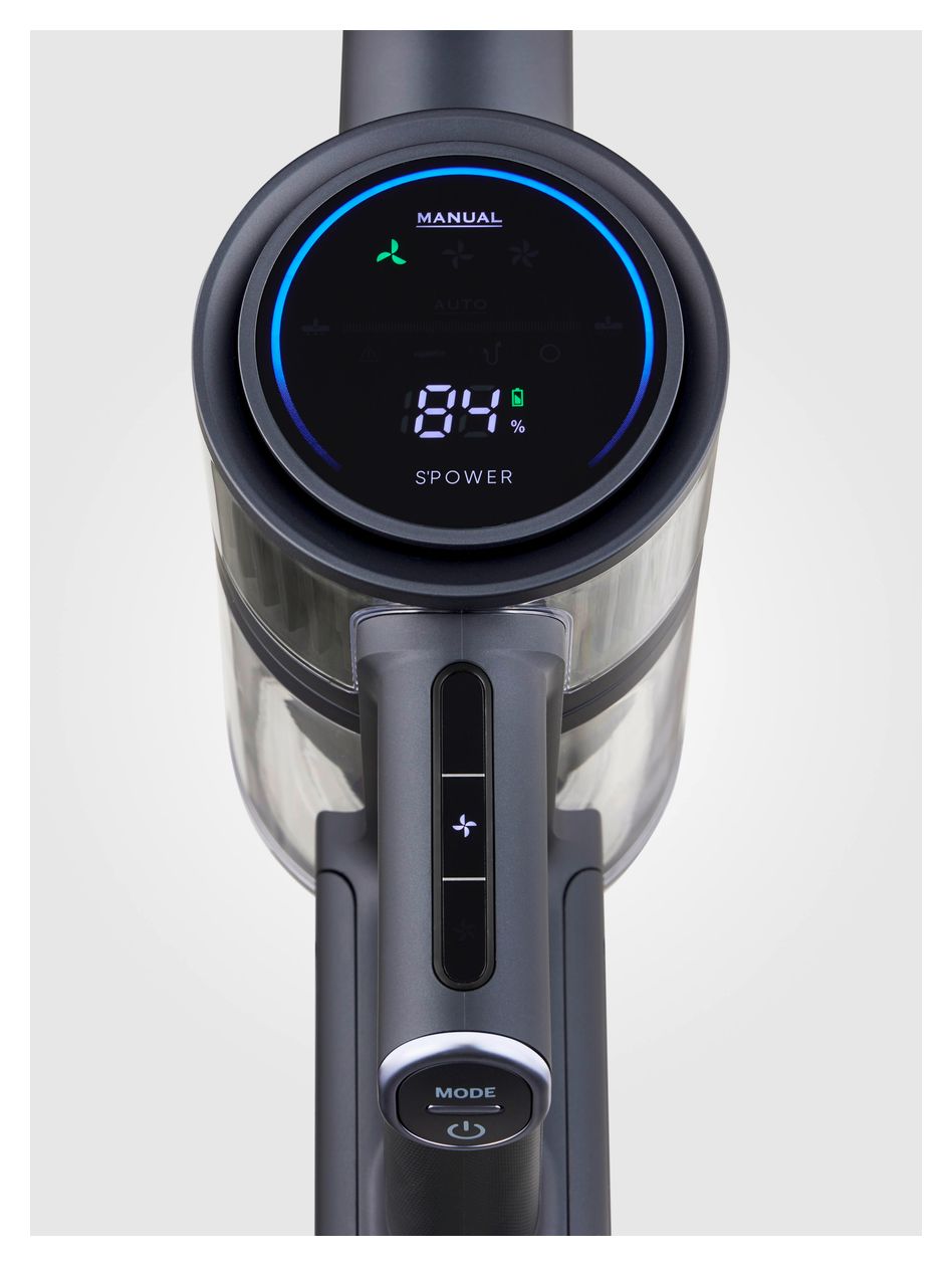 HV7179 Handstaubsauger Beutellos bis 60 min Laufzeit 29,6 V  (Blau, Metallisch) 