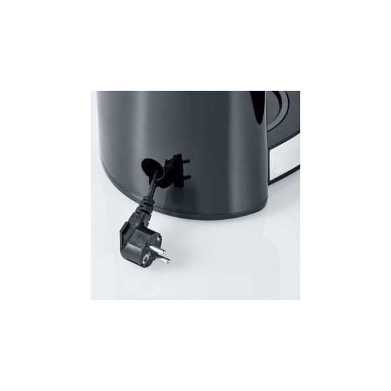 KA4825 10 Tassen Filterkaffeemaschine  (Schwarz, Edelstahl) 