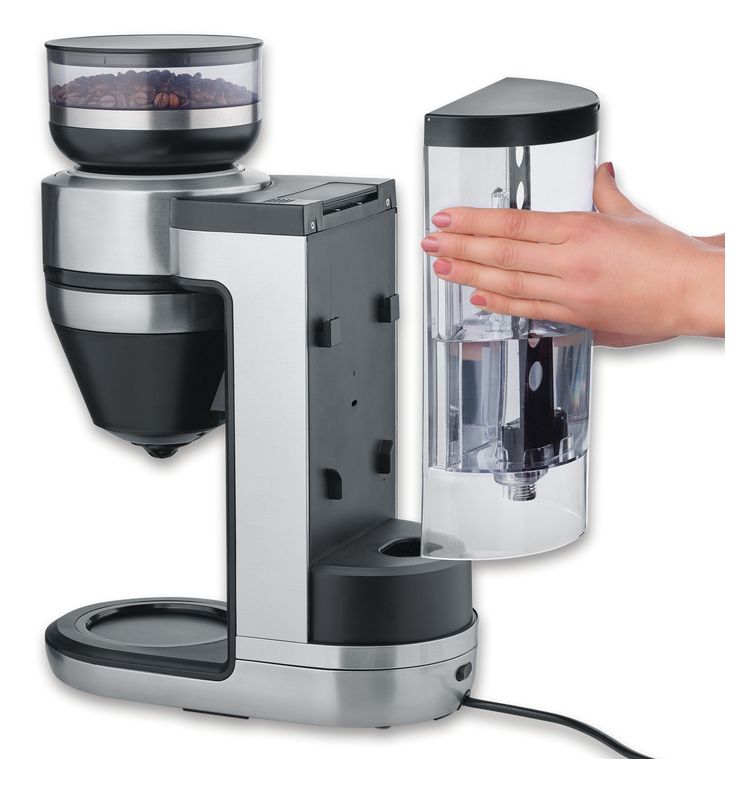 KA4853 1 Tassen Filterkaffeemaschine  (Schwarz, Silber) 