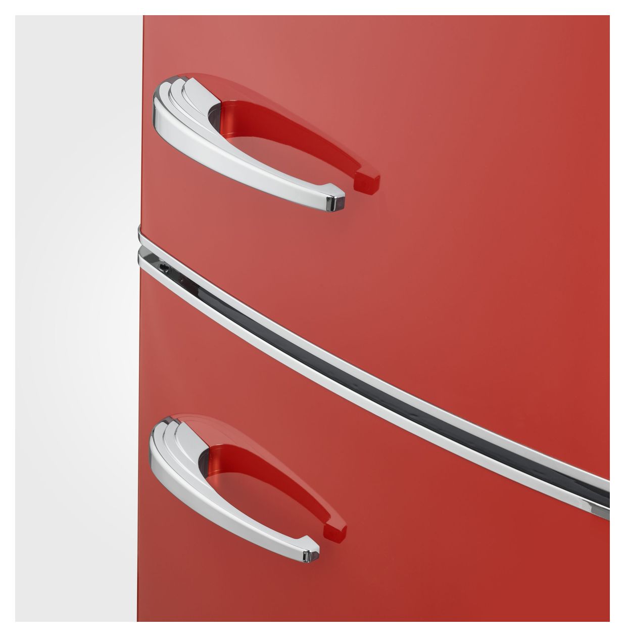 RKG8997 225 l / 90 l Kühl-Gefrierkombi freistehend NoFrost 240 kWh Jahr  (Rot) 