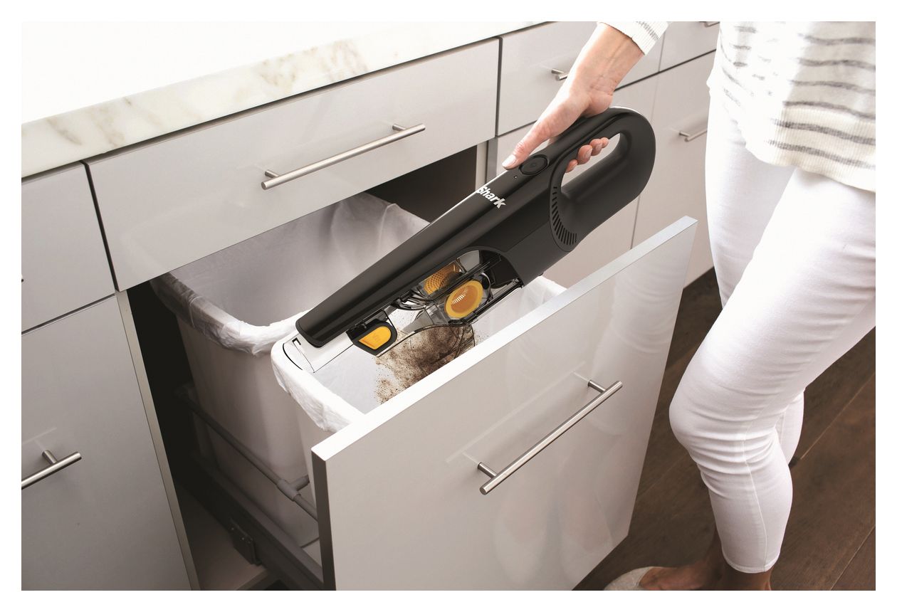 CH950EUT Handstaubsauger Beutellos bis 10 min Laufzeit 10,8 V  (Schwarz, Gelb) 