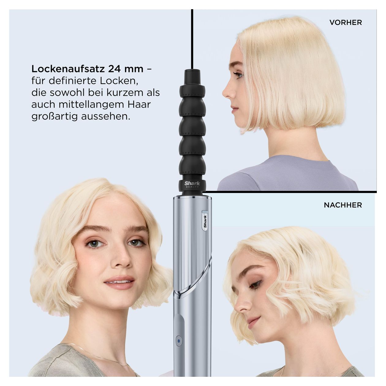 HD476WHEU FlexStyle 6-in-1 Multistyler 1650 W  (Blau) 