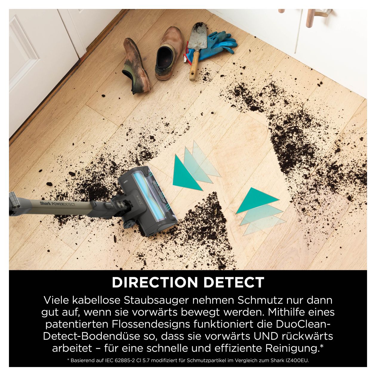 IP3256EUT PowerDetect Clean & Empty Handstaubsauger Beutellos bis 70 min Laufzeit Allergie-Filter  (Braun) 