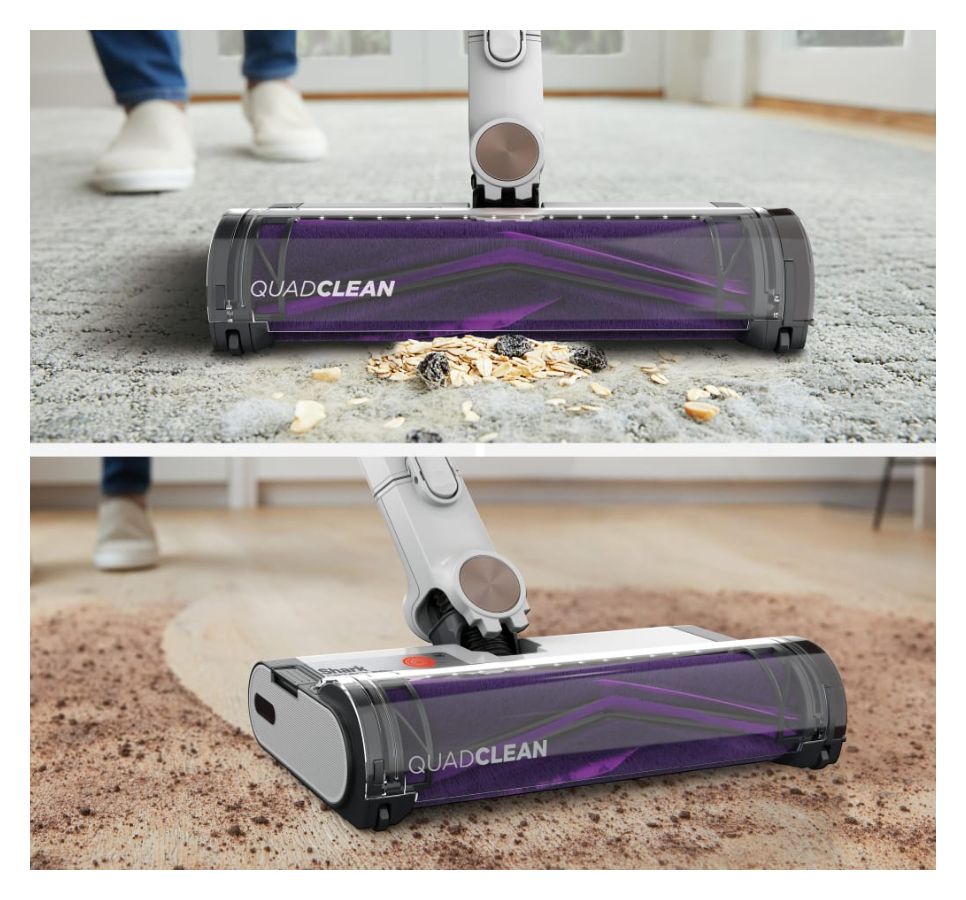 IW1611DE Detect Pro Handstaubsauger Beutellos bis 60 min Laufzeit  (Edelstahl, Weiß) 