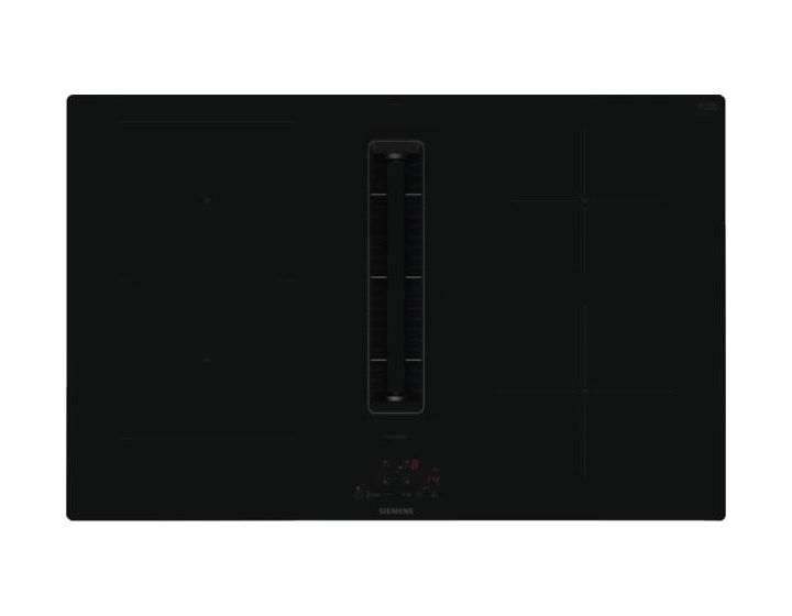 iQ300 ED807BGA6 (ED807BS16E + HZ9VDSB4) autarkes 80 cm Induktionskochfeld 4 Kochzonen mit integriertem Dunstabzug 
