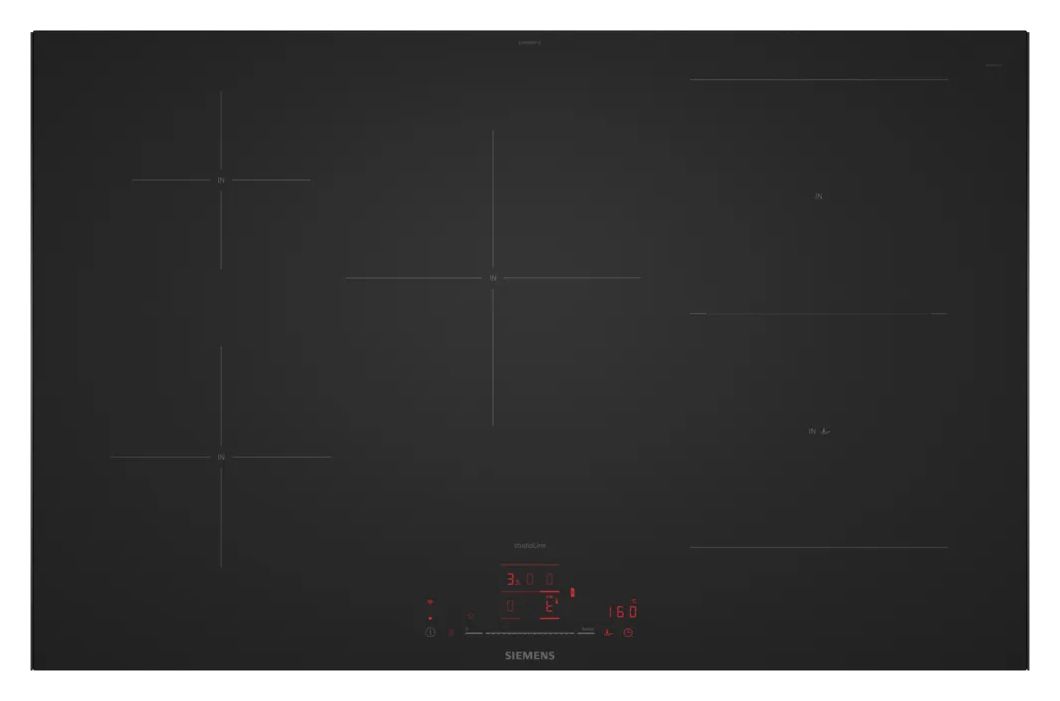 iQ500 ED87BHWC1E autarkes 80 cm Induktionskochfeld 5 Kochzonen 