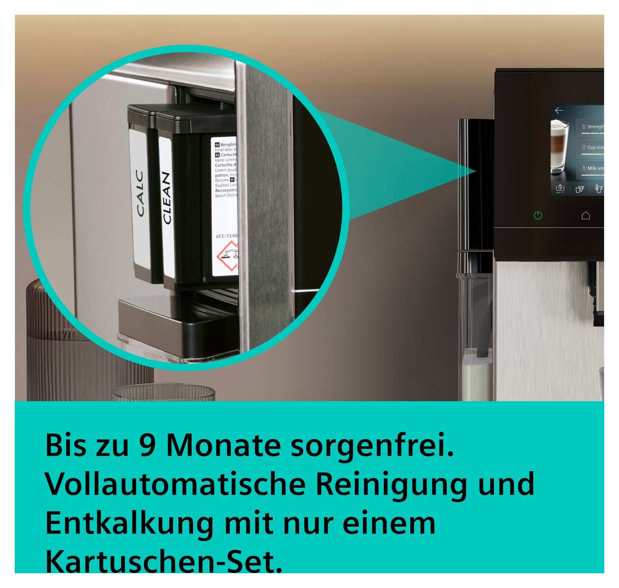 EQ900 plus TQ923EZ3 iAroma Kaffeevollautomat 19 bar 2,3 l 410 g  (Edelstahl) 
