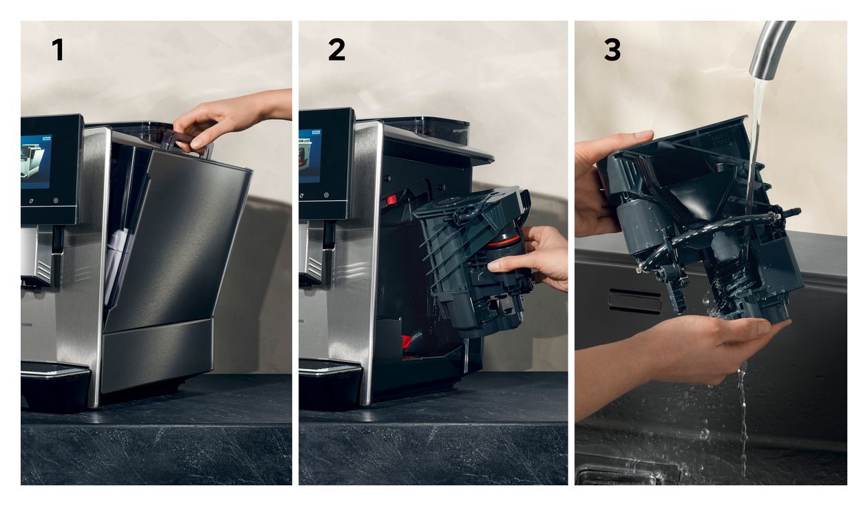 EQ900 TQ907FZ3 plus Kaffeevollautomat 19 bar 2,3 l 280 g  (Edelstahl) 