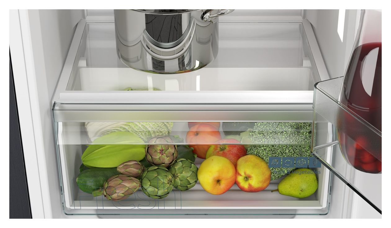 iQ100 KI22LNSE0 Schlepptür 104 l 88 cm Einbaukühlschrank EEK: E 144 kWh Jahr 