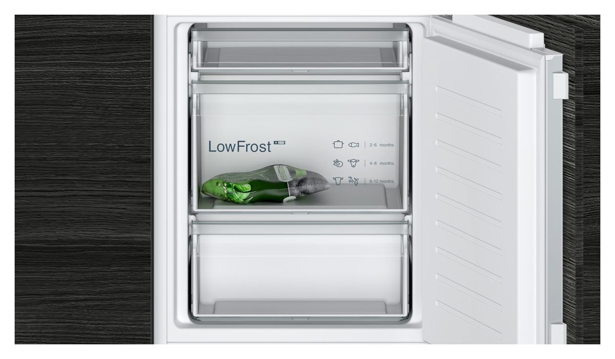 iQ100 KI86VNFE0 183 l / 84 l 177,5 cm Einbau Kühl-/Gefrierkombination 229 kWh 