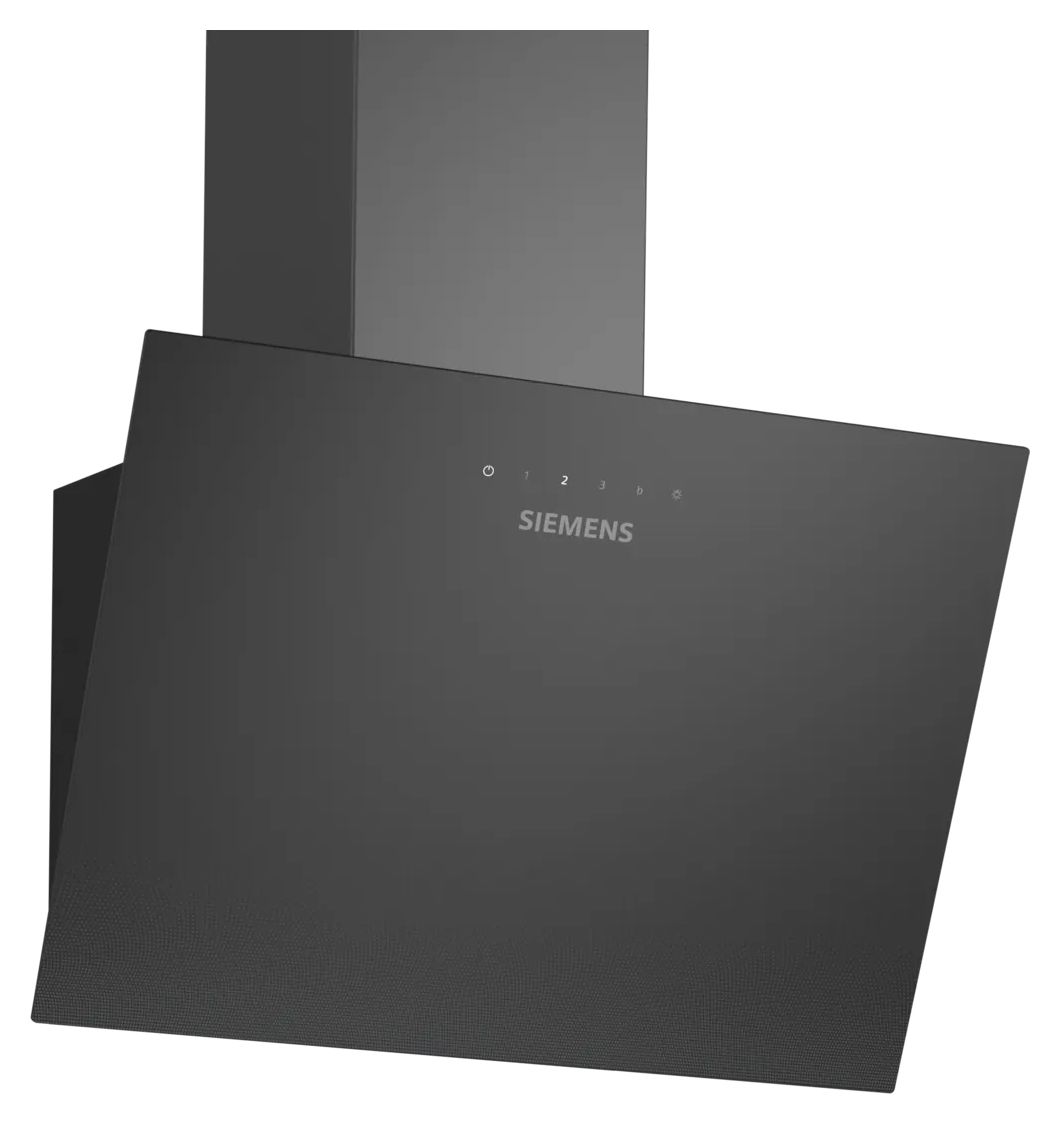 iQ100 LC65KDK6K Dunstabzugshaube Wand 690 mm Abluft/Umluft (Schwarz) 
