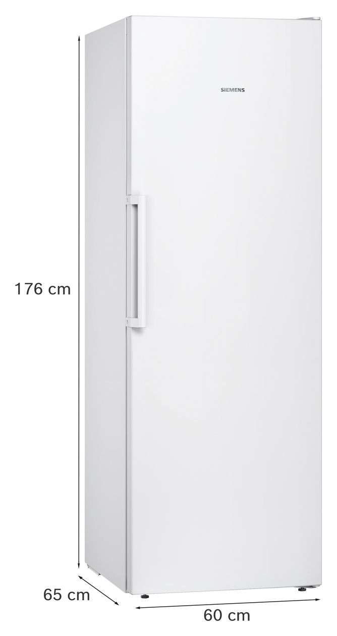 iQ300 GS33NVWEP 225 l Gefrierschrank 229 kWh Jahr NoFrost  (Weiß) 