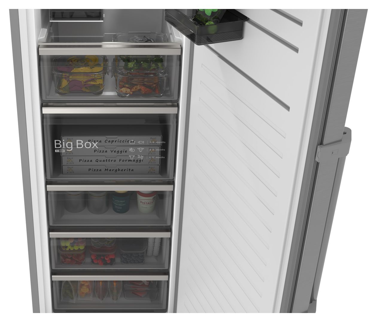 iQ300 GS36NEICM 334 l Gefrierschrank 171 kWh Jahr NoFrost  (Edelstahl) 