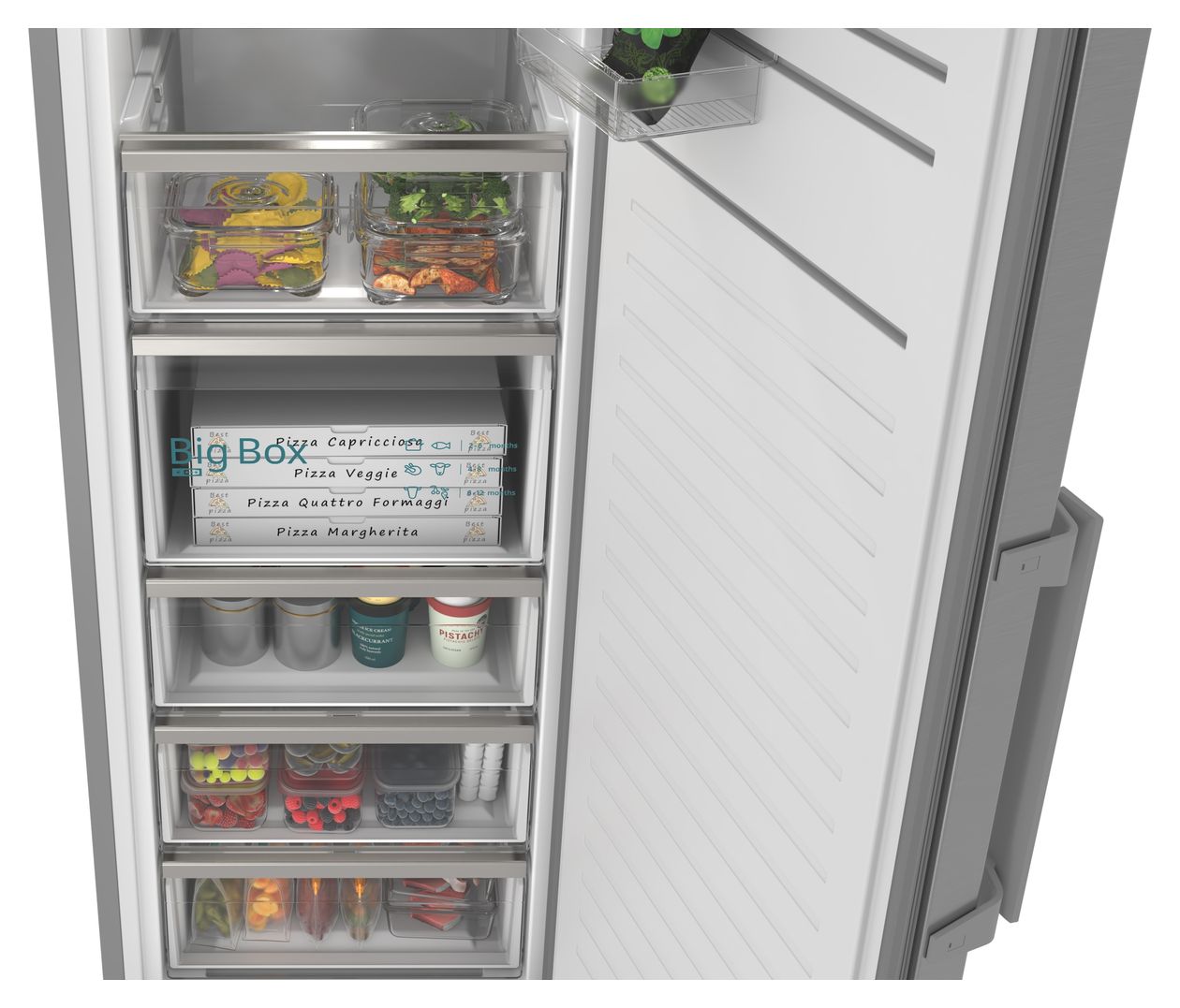 iQ300 GS36NVICG 334 l Gefrierschrank 171 kWh Jahr NoFrost  (Stahl) 