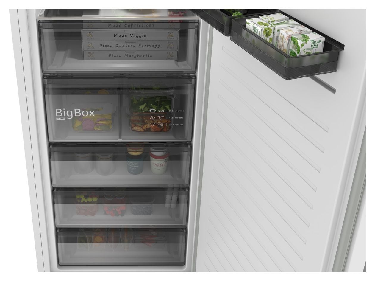 iQ300 GS51NEWCM 395 l Gefrierschrank 185 kWh Jahr NoFrost  (Weiß) 