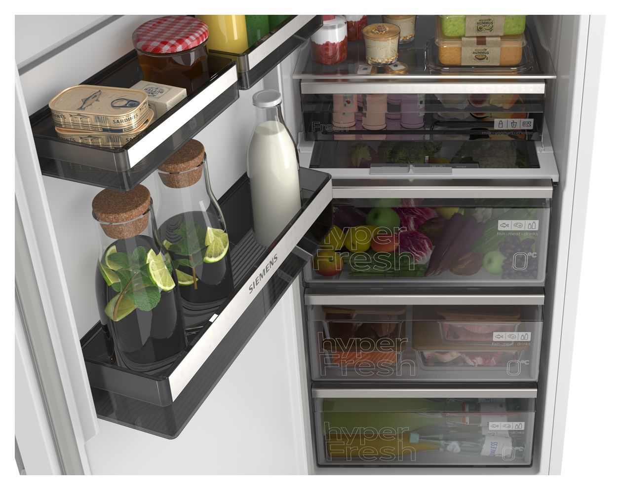iQ300 KS36NEWCM 402 l Kühlschrank freistehend EEK: C 110 kWh Jahr  (Weiß) 