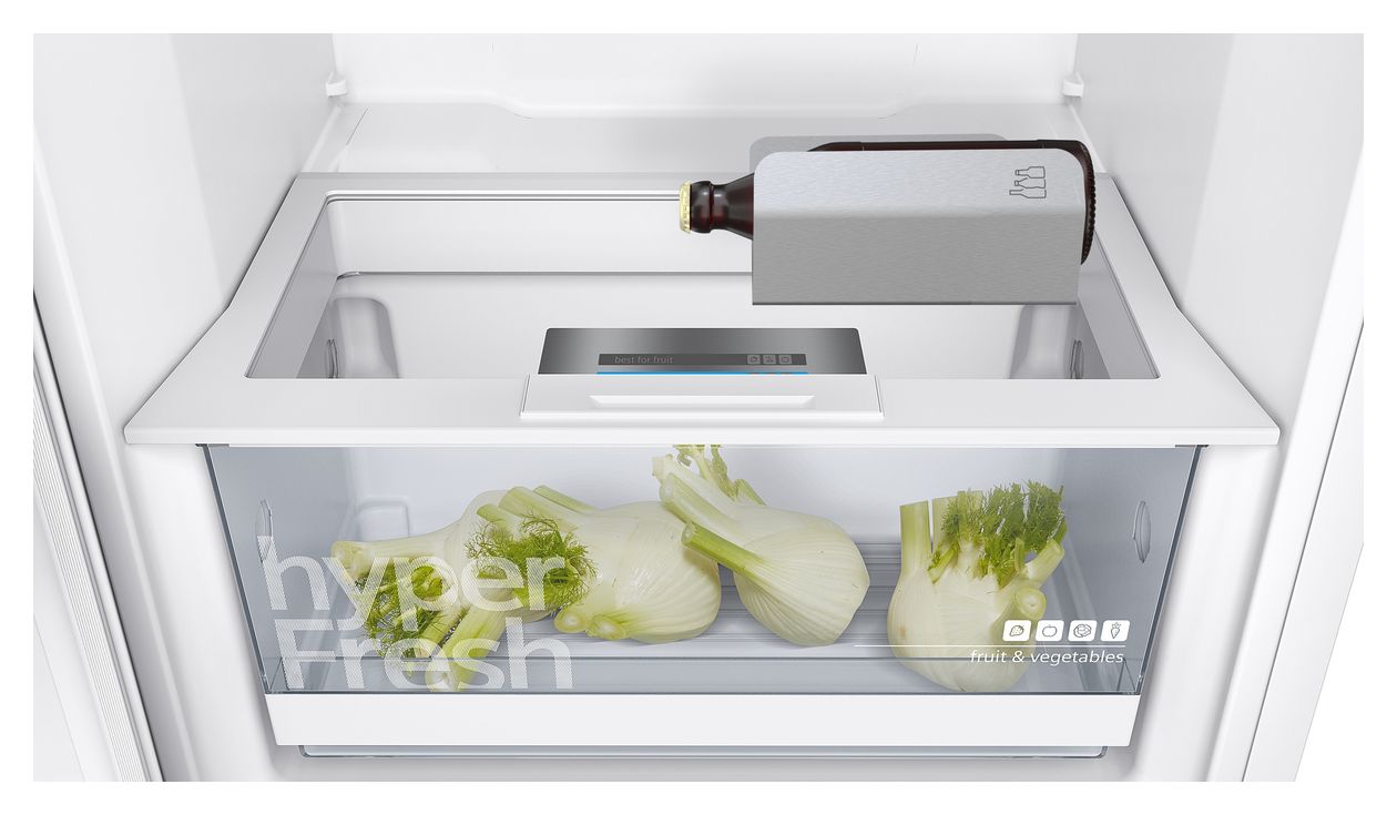 iQ300 KS36VGWDP 346 l / 346 l Kühlschrank freistehend EEK: D 93 kWh Jahr  (Weiß) 