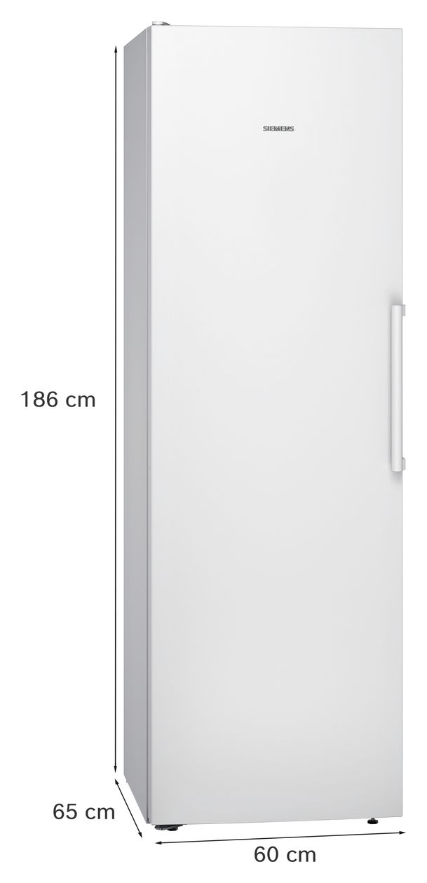 iQ300 KS36VVWEP 346 l / Kühl-Gefrierkombi freistehend 116 kWh Jahr  (Weiß) 