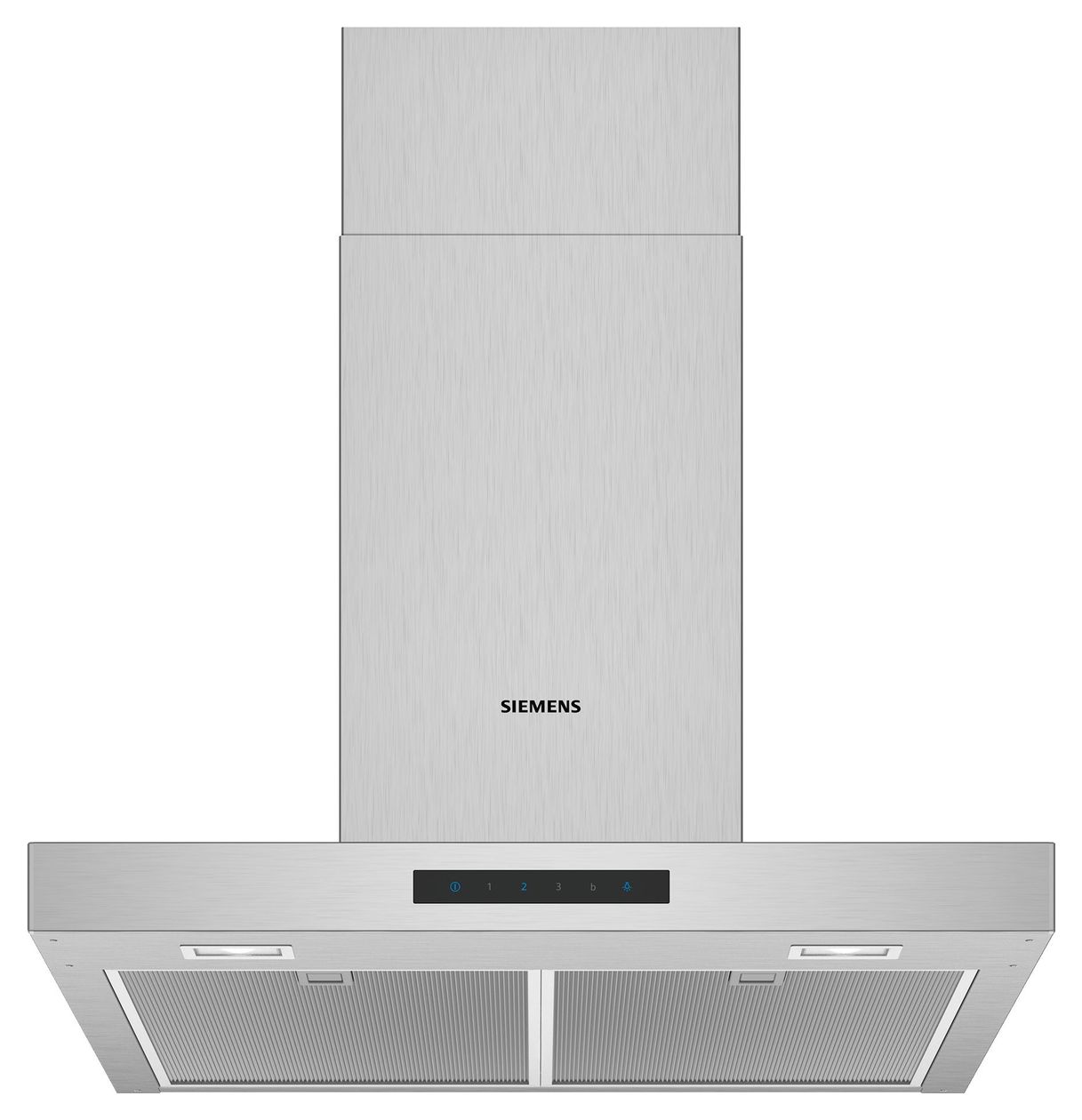 iQ300 LC66BBM50 Umluft Dunstabzugshaube/Esse Wand 60 cm (Edelstahl) 