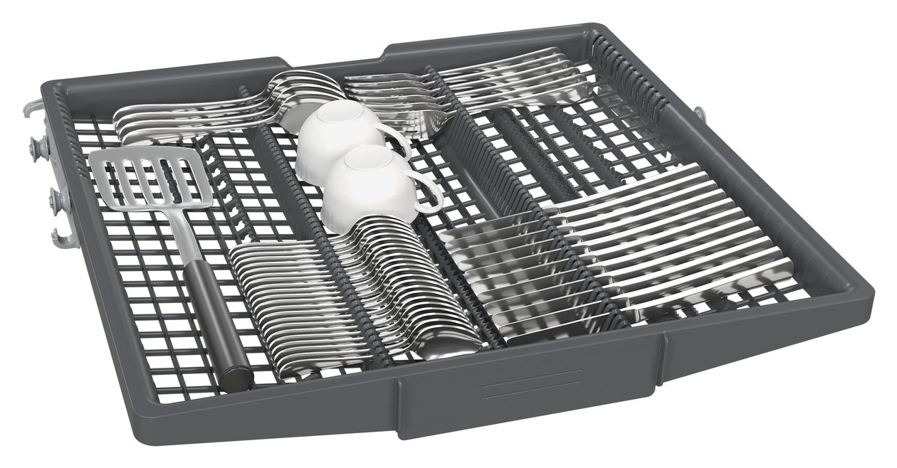 iQ300 SN23EC03ME 60 cm Geschirrspüler freistehend Sehr leise 14 Maßgedecke aquaStop Funktion Wärmetauscher/EfficientDry 