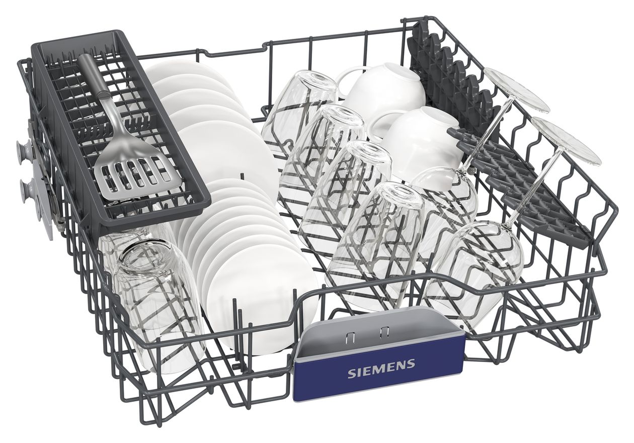 iQ300 SN53ES02UD 60 cm Geschirrspüler teilintegriert (ohne Front) Leise 13 Maßgedecke aquaStop Funktion Wärmetauscher 