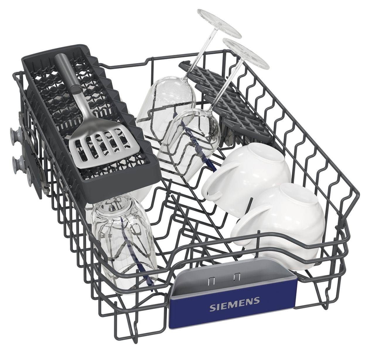 iQ300 SR53ES01LD 45 cm Geschirrspüler teilintegriert (ohne Front) Leise 10 Maßgedecke aquaStop Funktion Wärmetauscher 