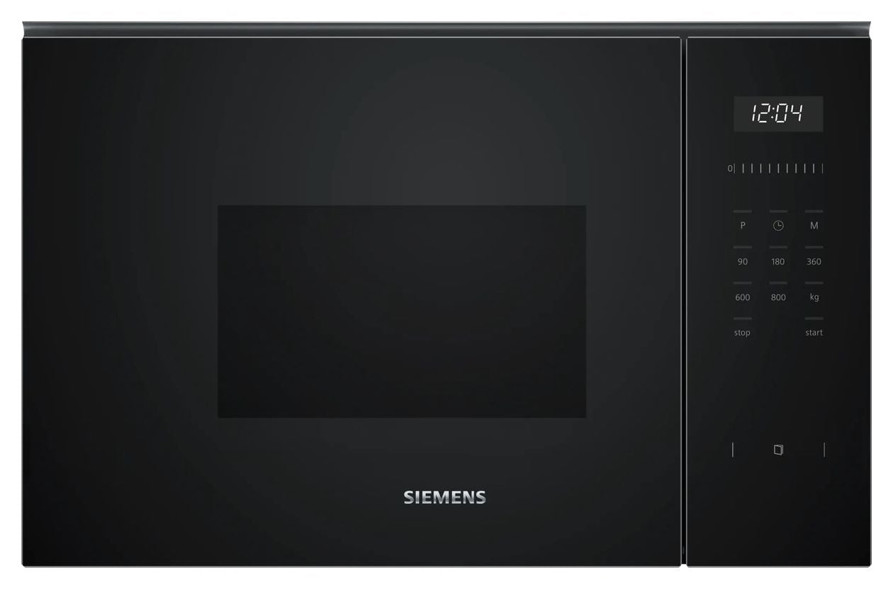 iQ500 BF525LMB1 Einbau-Mikrowelle 800 W Größe: klein 5 Stufen (Schwarz) 