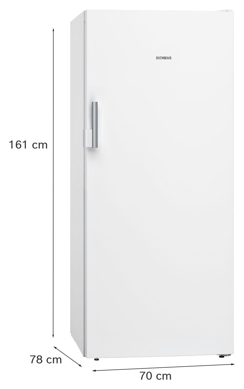 iQ500 GS51NEWCV 290 l Gefrierschrank 161 kWh Jahr NoFrost  (Weiß) 