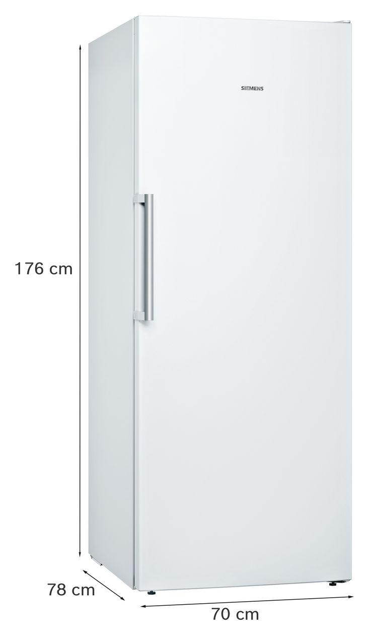 iQ500 GS54NAWCV 328 l Gefrierschrank 170 kWh Jahr NoFrost  (Weiß) 