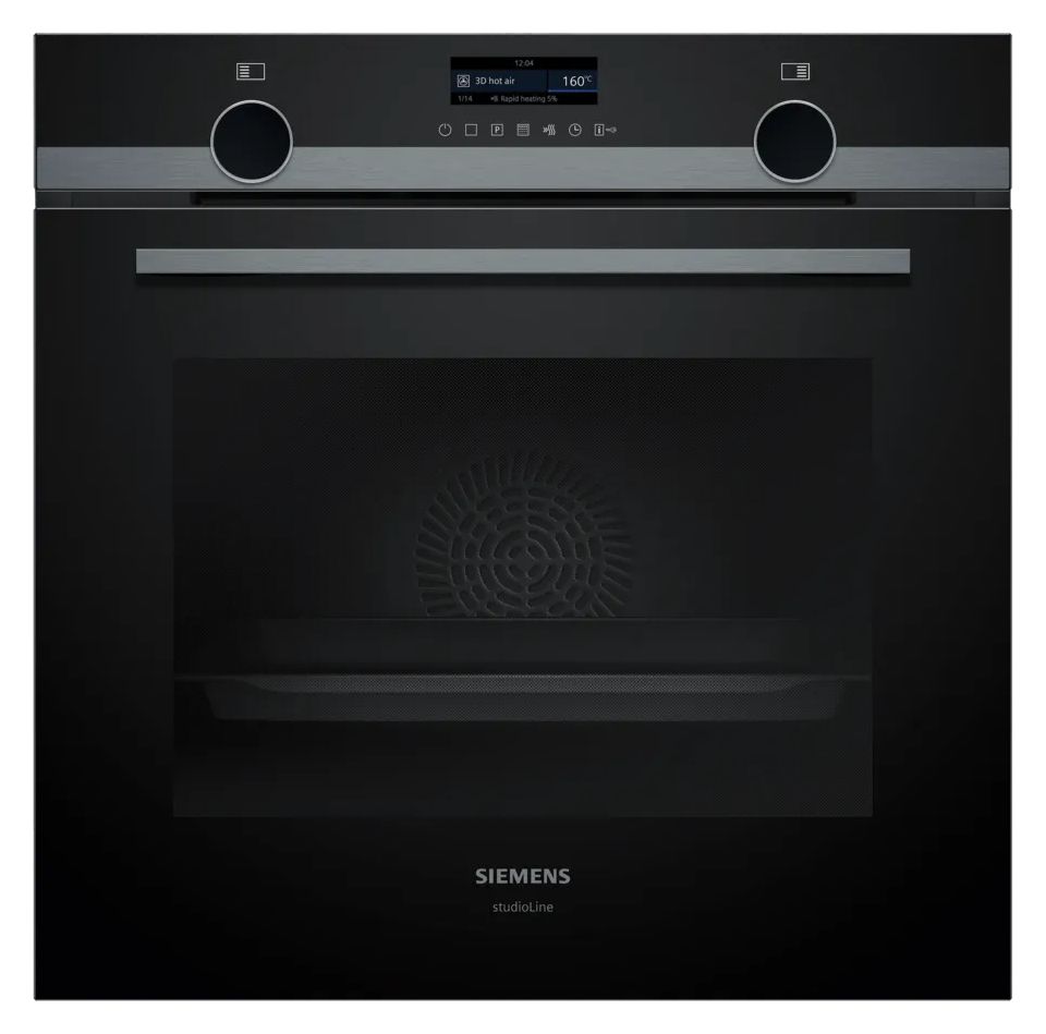 iQ500 HB479G0A3 Einbaubackofen groß AutoClean (Schwarz/Edelstahl) 
