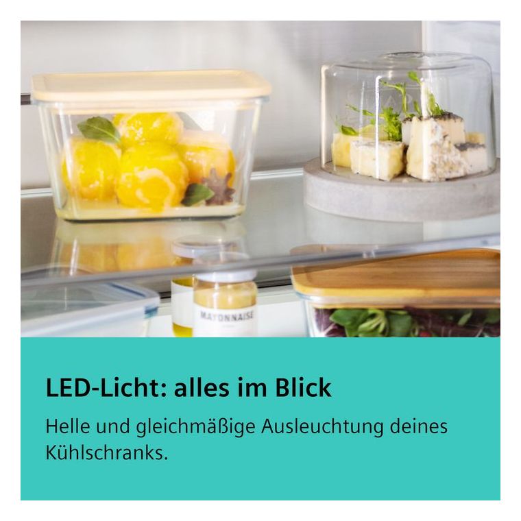 iQ500 KA95FPIEP Europäischer Side-by-Side Kühl-/ Gefrierkombination 309 l / 242 l NoFrost  (Edelstahl) 