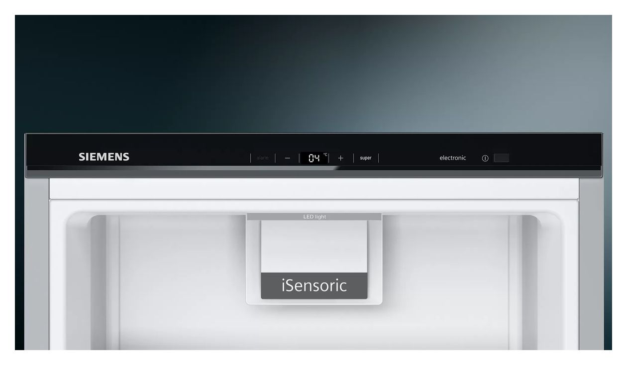 iQ500 KA95NAWEP Europäischer Side-by-Side Kühl-/ Gefrierkombination 346 l / 242 l NoFrost  (Weiß) 