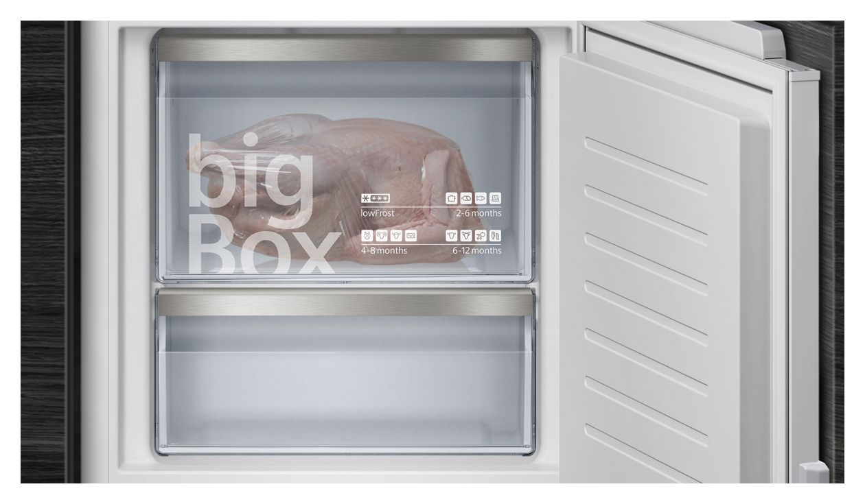 iQ500 KI77SADE0 169 l / 62 l 158 cm Einbau Kühl-/Gefrierkombination 207 kWh 