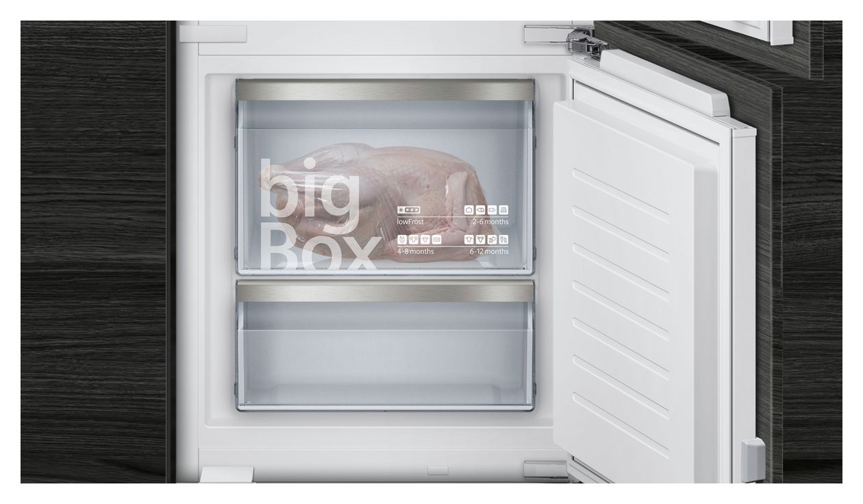 iQ500 KI87SADE0 209 l / 63 l 177,5 cm Einbau Kühl-/Gefrierkombination 207 kWh 