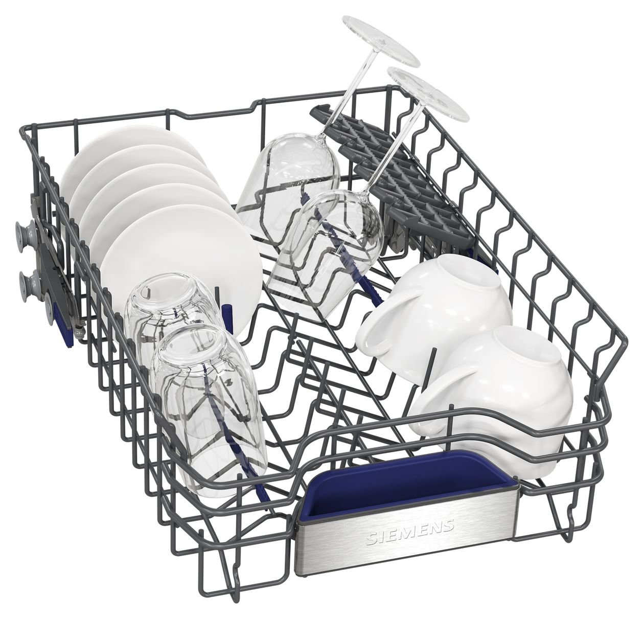 iQ500 SR55ZS10ME 45 cm Geschirrspüler teilintegriert (ohne Front) Sehr leise 10 Maßgedecke aquaStop Funktion Wärmetauscher 