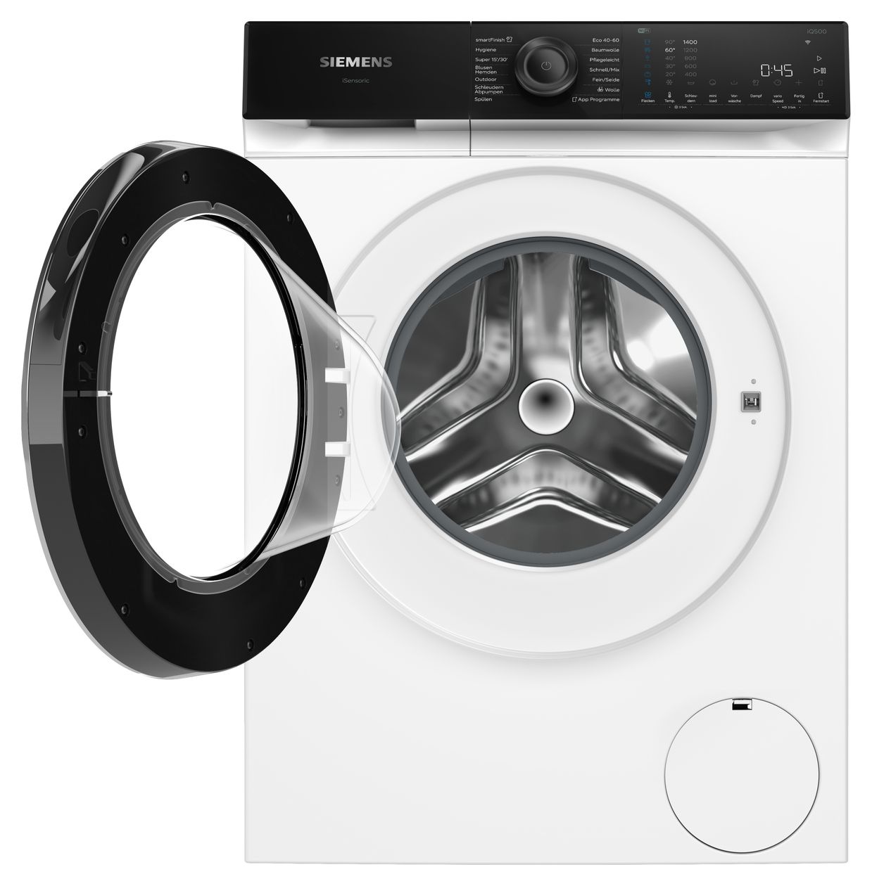 iQ500 WG44H2MECO 9 kg Frontlader Waschmaschine 1400 U/min aquaStop Funktion 