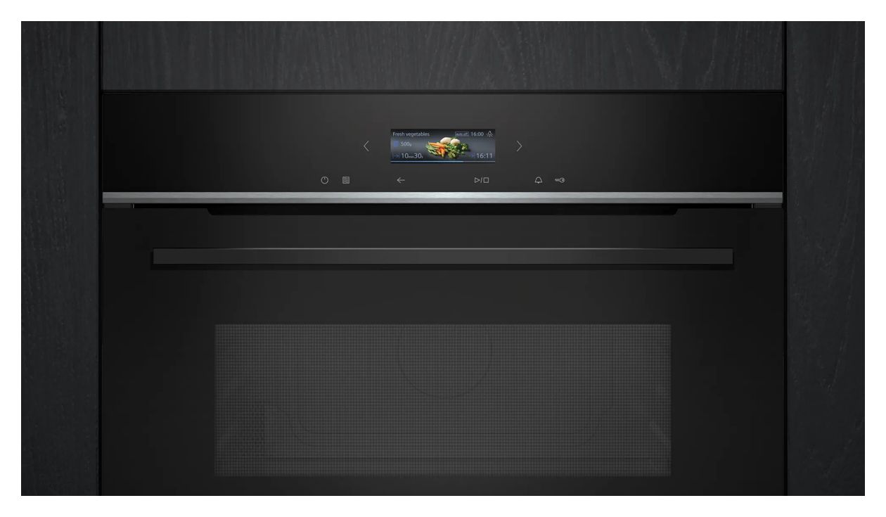 iQ700 CE732GXB1 Einbau-Mikrowelle 1000 W Größe: groß 5 Stufen Grill (Schwarz) 