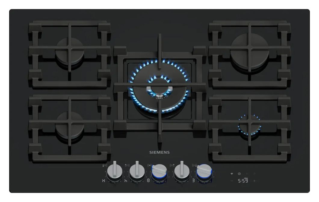 iQ700 ER7A6RH40 autarkes 75 cm Gaskochfeld Kochfeld/Herdplatte 5 Zone(n) 
